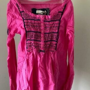 New Odd Molly pink embroidered cotton feminine